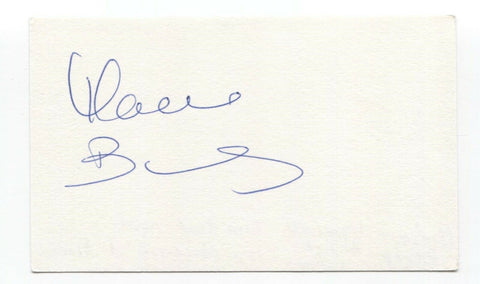 Maeve Binchy Signed 3x5 Index Card Autographed Signature Author Writer Novelist