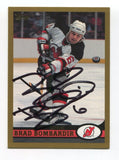 1999 Topps Brad Bombardir Signed Card Hockey NHL Autograph AUTO #178