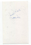 Janet van de Graaf Signed 3x5 Index Card Autographed Signature Actress Comedian