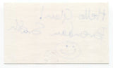Brendan Smith Signed 3x5 Index Card Autographed Signature Film Director