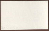 Joseph Bologna Signed Index Card Signature Vintage Autographed AUTO 