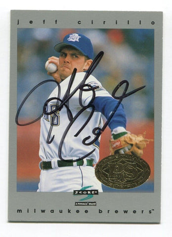 1996 Score Jeff Cirillo Signed Card Baseball MLB Autographed AUTO #88