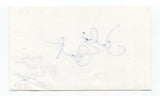Julie Stewart Signed 3x5 Index Card Autographed Signature Actress Cold Squad