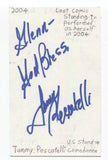 Tammy Pescatelli Signed 3x5 Index Card Autographed Signature Comedian Comic