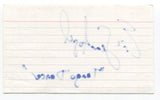 Eric Sean Fogel Signed 3x5 Index Card Autograph Actor Evita