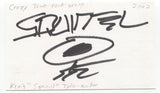 Crazy Town - Kraig Tyler Signed 3x5 Index Card Autographed Signature Band