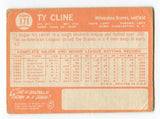 1964 Topps Sam Ty Cline Signed Baseball Card Autographed AUTO #171