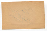 Shirley O. Niells Signed Album Page Autographed Actress