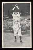 Bill Werle Vintage Signed Photo Post Card Autographed in 1951 Baseball 