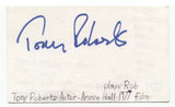 Tony Roberts Signed 3x5 Index Card Autographed Signature Actor Annie Hall