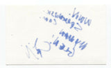 Spek Signed Index 3x5 Card Autographed Signature Singer Musician