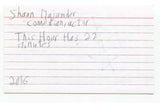 Shaun Majumder Signed 3x5 Index Card Autographed Signature Actor Comedian