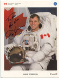 Dave Williams Signed 8.5x11 Photo Autographed Signature NASA Astronaut Space CSA