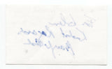 Mary Walsh Signed 3x5 Index Card Autographed Signature Comedian Comic Actress