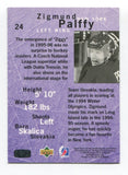 1995 Upper Deck Zigmund Palffy Signed Card Hockey NHL Autograph AUTO #24