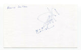 Kevin Seitzer Signed 3x5 Index Card Baseball Autographed Signature
