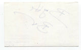 Brigitte Bako Signed 3x5 Index Card Autographed Signature Red Shoe Diaries
