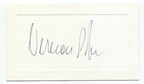 Vernon Pope Signed Card Autographed Signature Storyteller Look Magazine