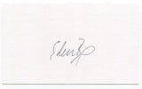 Eddie "Ed" Bane Signed 3x5 Index Card Autographed Signature Minnesota Twins MLB