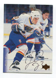 1995 Upper Deck Craig Johnson Signed Card Hockey NHL Autograph AUTO #139