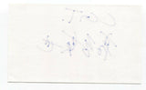 California Guitar Trio - Hideyo Moriya Signed 3x5 Index Card Autographed Band