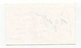 Amy Walsh Signed 3x5 Index Card Autographed Actress Robin Hood