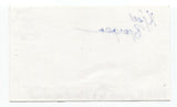Kjell Bjorgen Signed 3x5 Index Card Autographed Signature Actor Comedian