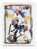 1996 Fleer NHL Picks Curtis Brown Signed Card Hockey NHL Autograph AUTO #150