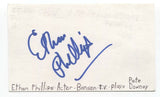 Ethan Phillips Signed 3x5 Index Card Autographed Signature Actor Star Trek 
