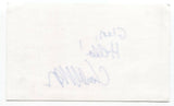 Charlotte Ayanna Signed 3x5 Index Card Autograph Signature Actress