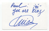 Pansy Division - Luis Illades Signed 3x5 Index Card Autographed Signature Band