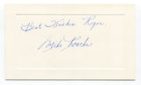 Mike Roarke Signed Card Autograph Baseball MLB Roger Harris Collection