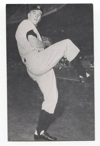 Bob Chakales Signed Photo Postcard Baseball Autographed Signature