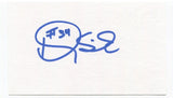 Doug Sisk Signed 3x5 Index Card Autographed MLB Baseball New York Mets