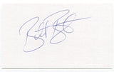 Butch Benton Signed 3x5 Index Card Autographed New York Mets Debut 1974