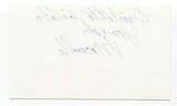 Quartetto Gelato - Joseph Macerollo Signed 3x5 Index Card Autographed Signature