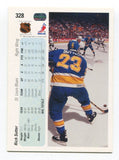 1990 Upper Deck Rich Sutter Signed Card Hockey NHL Autograph AUTO #328