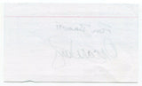 Oscar Nunez Signed 3x5 Index Card Autographed Signature Actor The Office