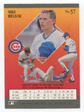 1991 Fleer Ultra Mike Bielecki Signed Card Baseball Autographed #57