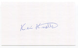 Kevin Knotts Signed 3x5 Index Card Autographed Actor Gangland Redemption