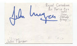 John Morgan Signed 3x5 Index Card Autographed Signature Comedian Comic Actor