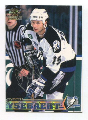 1998 Pacific Paramount Paul Ysebaert Signed Card Hockey NHL Autograph AUTO #222