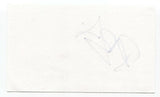 Paula Brancati Signed 3x5 Index Card Autograph Signature Actress Degrassi
