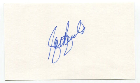 Sal Bando Signed 3x5 Index Card Autographed Baseball MLB Kansas City Athletics