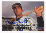 1999 Fleer Tradition Mike Lowell Signed Card Baseball MLB Autograph AUTO #254