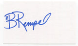 Brendan Rempel Signed 3x5 Index Card Autographed Hockey Team USA