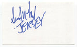 Jersey - Sean McNab Signed 3x5 Index Card Autographed Signature Band