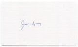 Jack Spring Signed 3x5 Index Card Autographed Baseball Philadelphia Phillies