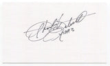 Mack "Shooty" Babbitt Signed 3x5 Index Card Autographed Oakland Athletics MLB