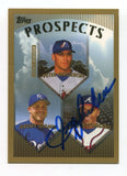 1998 Topps Prospect George Lombard Signed Card Baseball Autographed AUTO #207